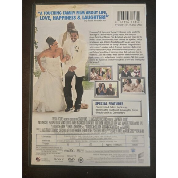 Jumping The Broom - DVD - Romantic Comedy Movie - Picture 2 of 2